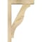 Ekena Millwork Funston Block Rough Sawn Bracket w/ Offset Brace, Douglas Fir, 4"W x 14"D x 22"H BKT0402X14X22FST05RDF - alternate 4